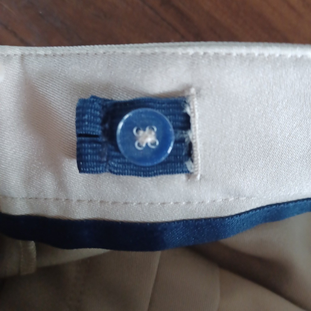French Toast Girls Khaki Pleated School Uniform Skirt Size 16 Adjustable Waist - Picture 5 of 8